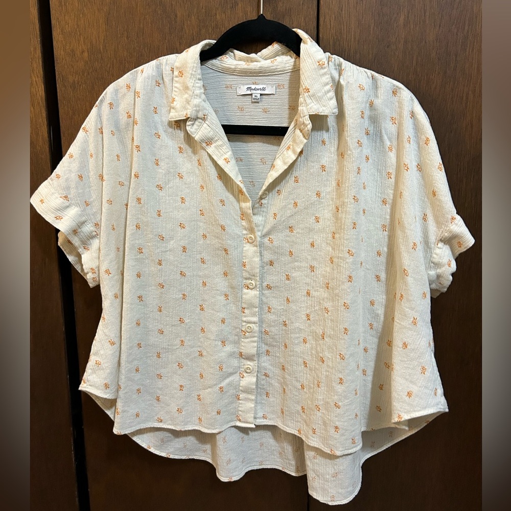 Madewell button down shirt